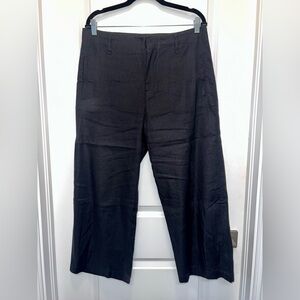 Rag And Bone women’s linen-blend cropped pants